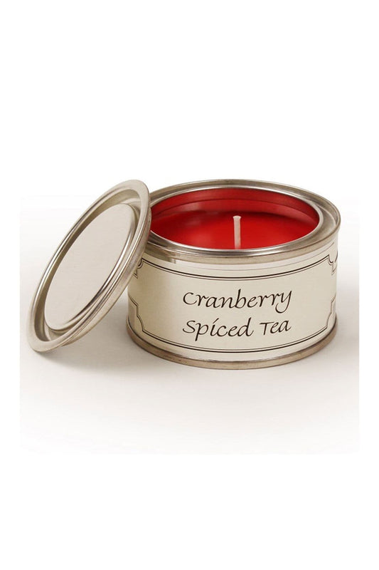 Cranberry Spiced Tea Paintpot Candle