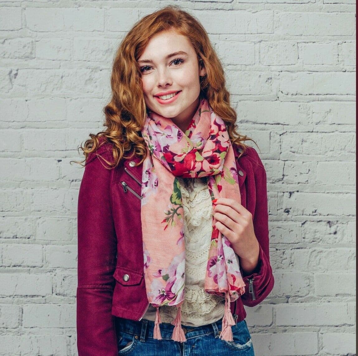 Floral Scarf