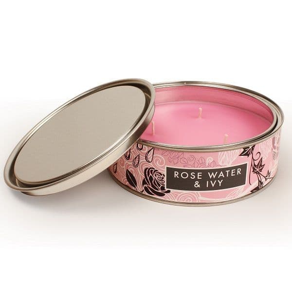 Rose Water & Ivy Candle